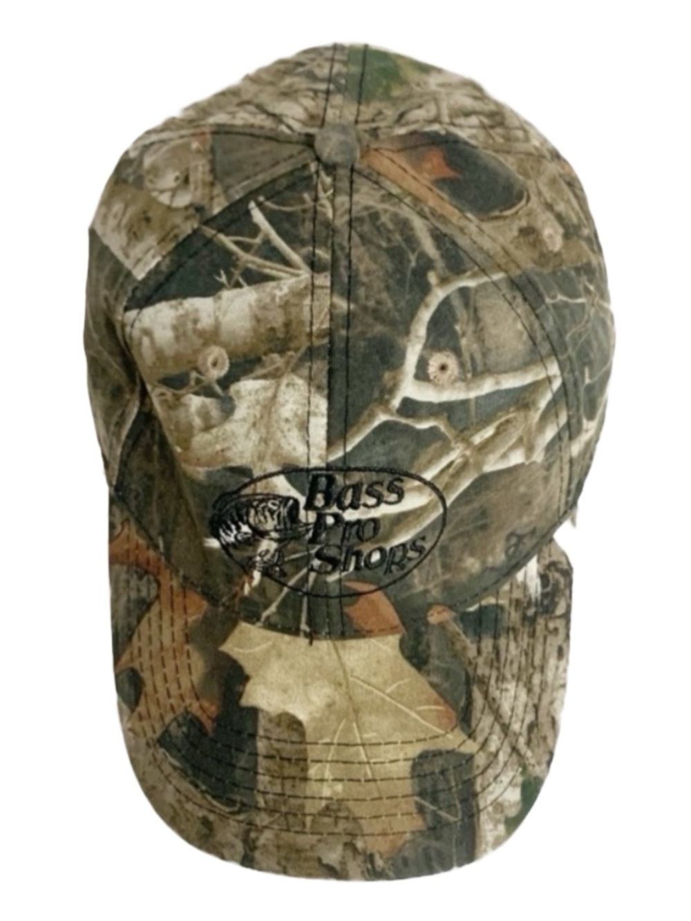 Bass Pro Shops Club Baseball Cap Embroidered Front Logo Back Plastic Adjuster